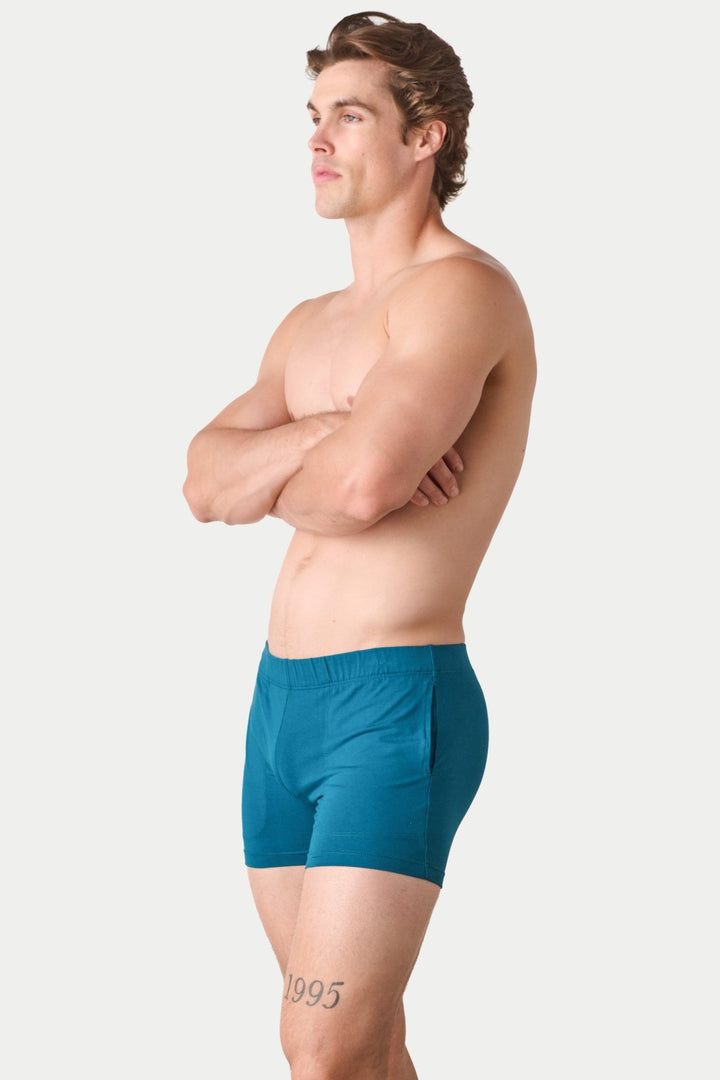 FLOW 4 Inch Shorts V2 - Teal - AWRY