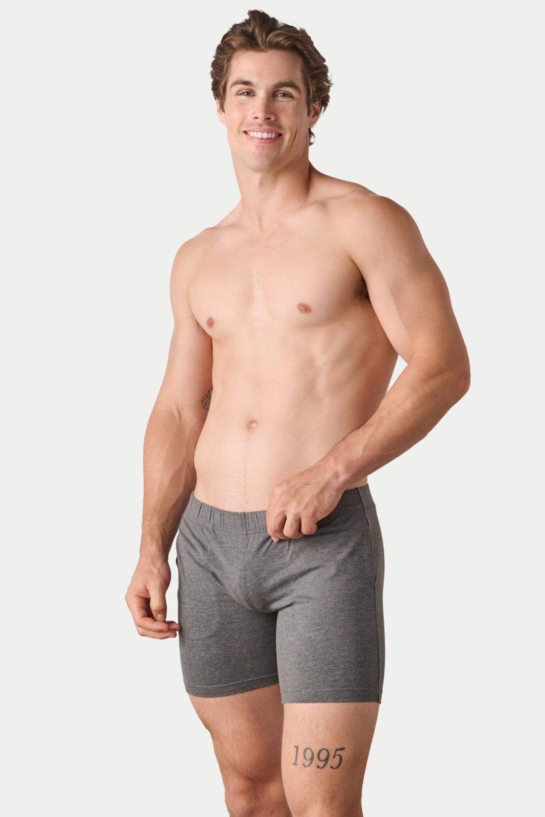 FLOW 6 Inch Shorts V2 - Heather Gray - AWRY