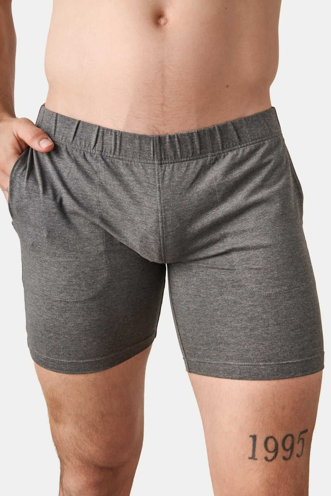 FLOW 6 Inch Shorts V2 - Heather Gray - AWRY