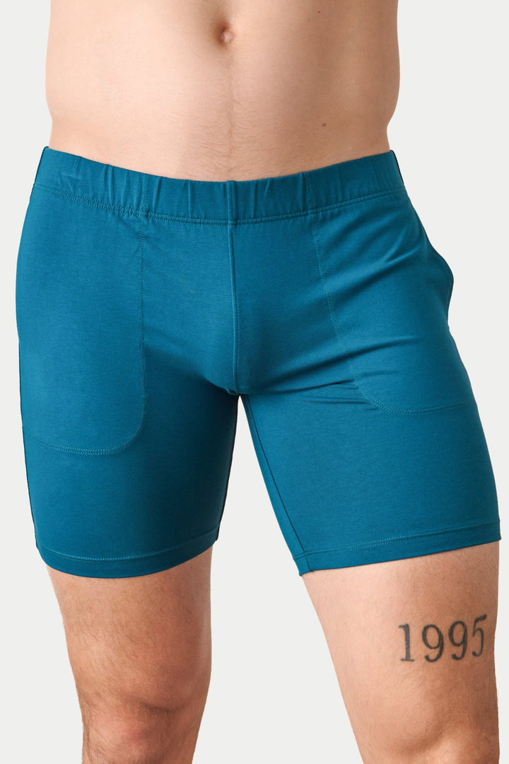 FLOW 6 Inch Shorts V2 - Teal - AWRY