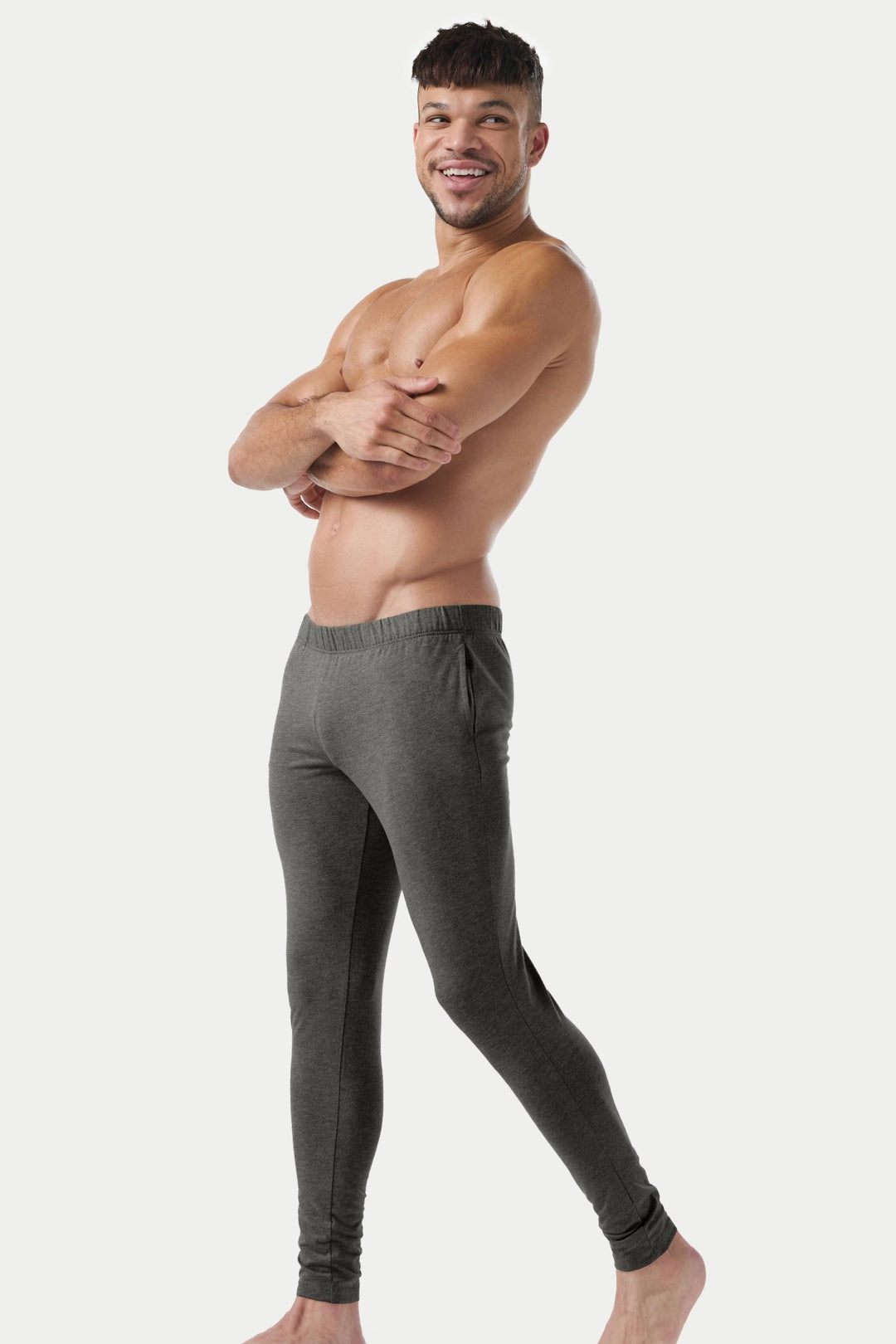 FLOW Joggers - Dark Heather Gray - AWRY