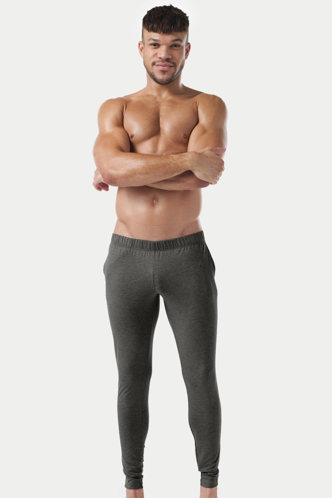FLOW Joggers - Dark Heather Gray - AWRY