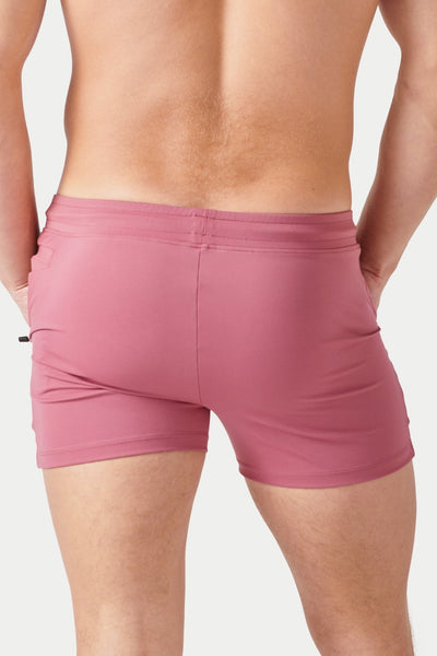 FREESTYLE Shorts - Blush Red - AWRY