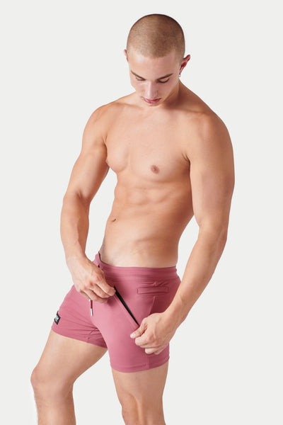 FREESTYLE Shorts - Blush Red - AWRY