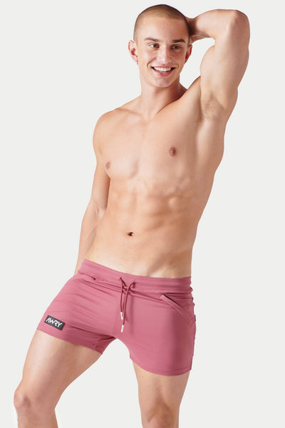 FREESTYLE Shorts - Blush Red - AWRY