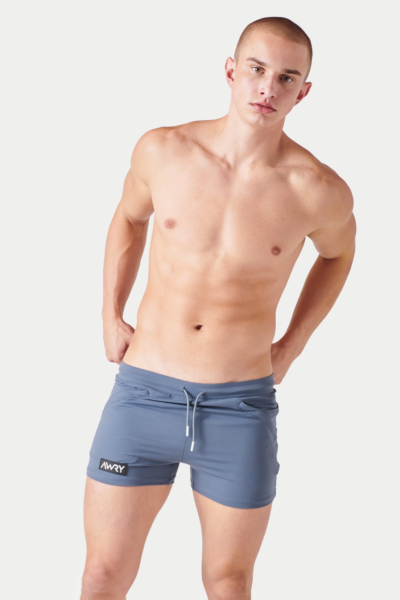 FREESTYLE Shorts - Cadet Gray - AWRY
