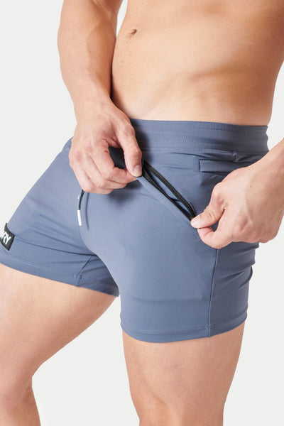 FREESTYLE Shorts - Cadet Gray - AWRY