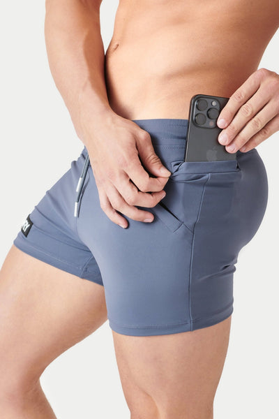 FREESTYLE Shorts - Cadet Gray - AWRY