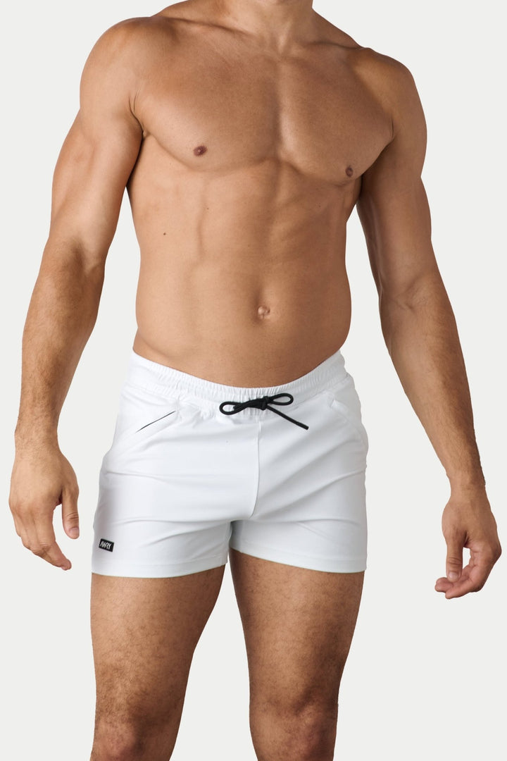 FREESTYLE Shorts V2 - White - AWRY