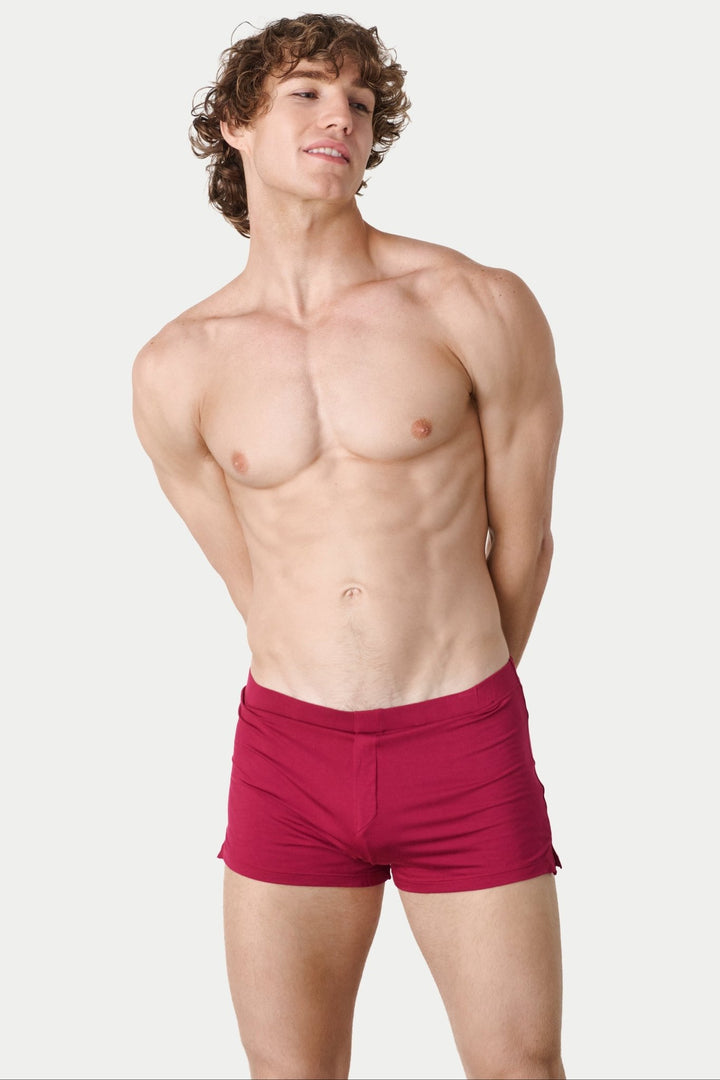 FUSION Jock Boxers - Berry Red - AWRY