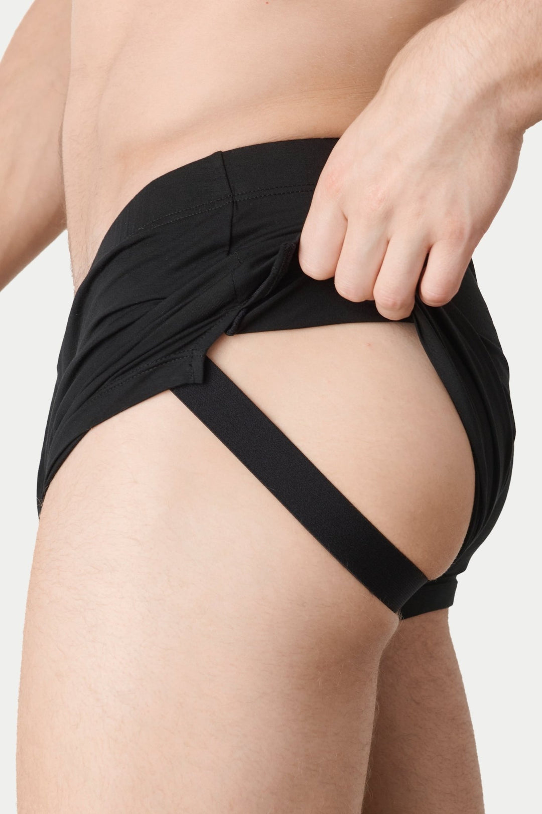 FUSION Jock Boxers - Black - AWRY