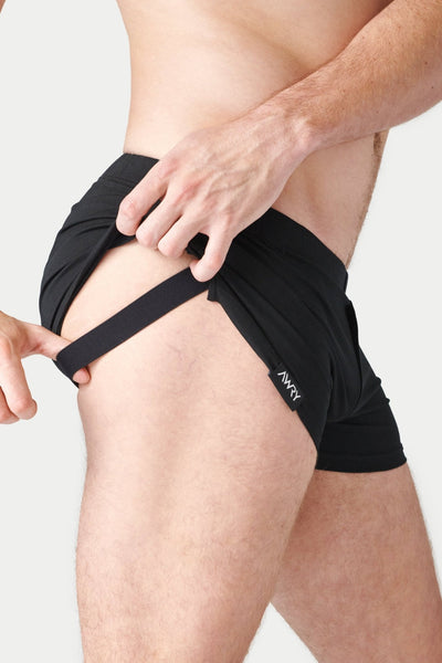 FUSION Jock Boxers - Black - AWRY