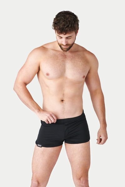 FUSION Jock Boxers - Black - AWRY