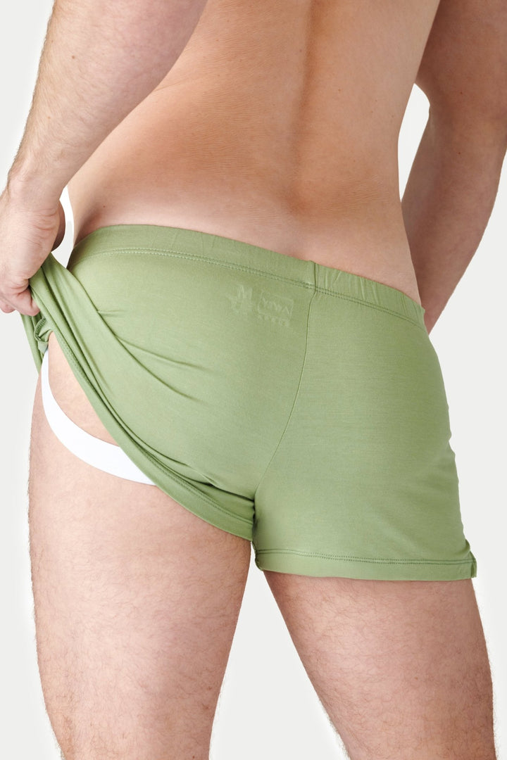 FUSION Jock Boxers - Cool Green - AWRY