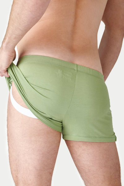FUSION Jock Boxers - Cool Green - AWRY