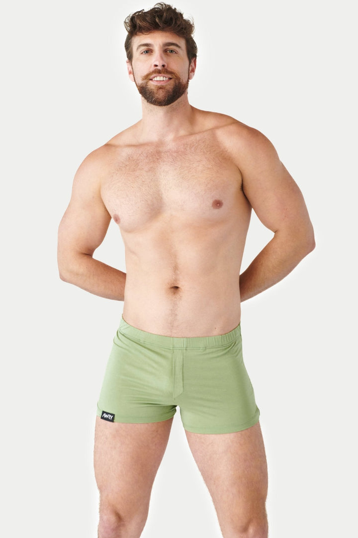 FUSION Jock Boxers - Cool Green - AWRY
