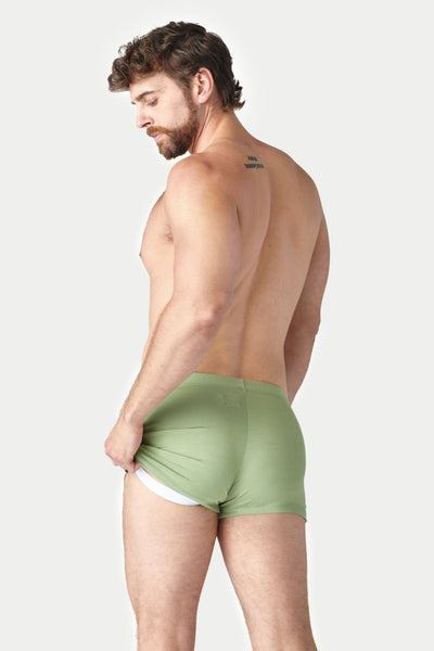 FUSION Jock Boxers - Cool Green - AWRY