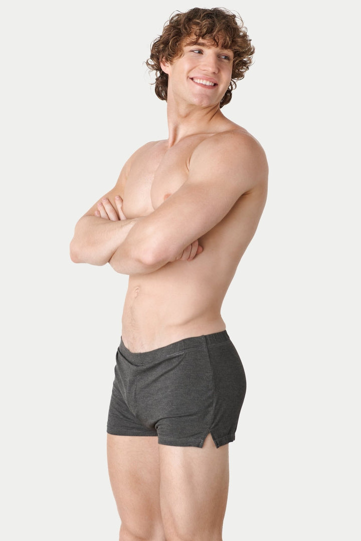 FUSION Jock Boxers - Dark Heather Gray - AWRY