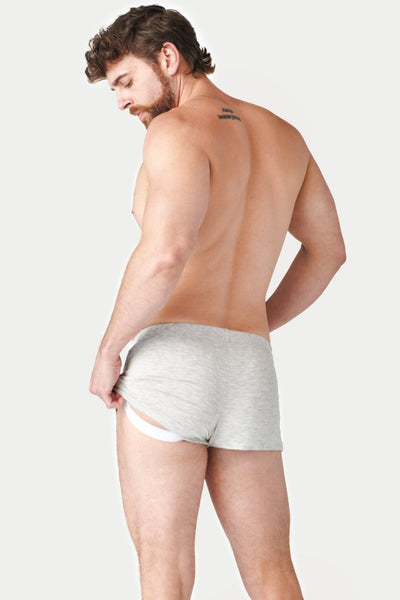 FUSION Jock Boxers - Heather Gray - AWRY