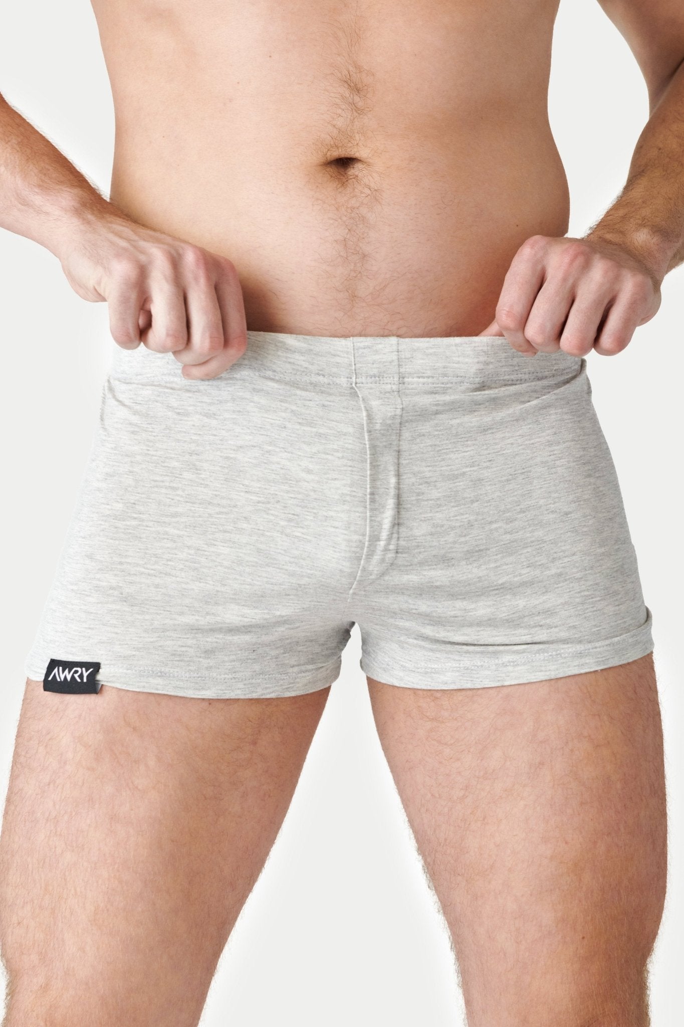 FUSION Jock Boxers - Heather Gray - AWRY