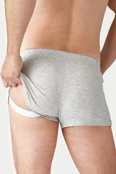 FUSION Jock Boxers - Heather Gray - AWRY