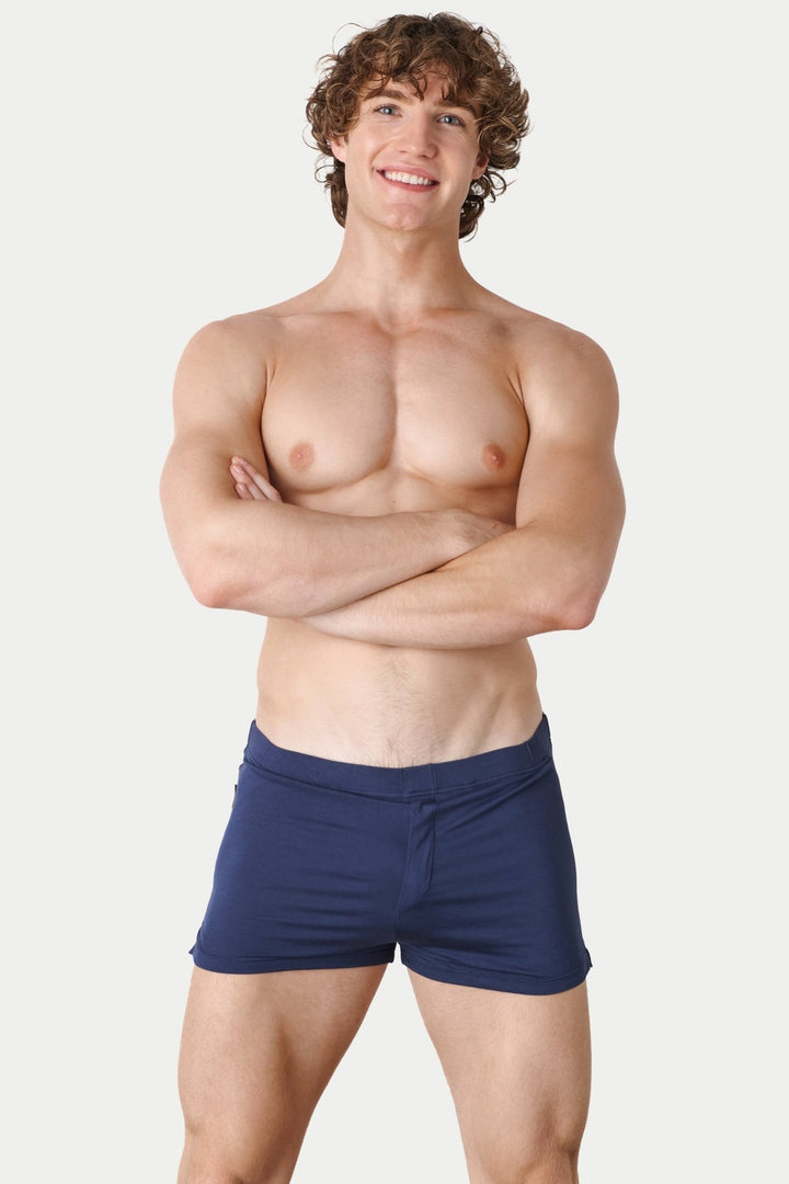 FUSION Jock Boxers - Navy - AWRY