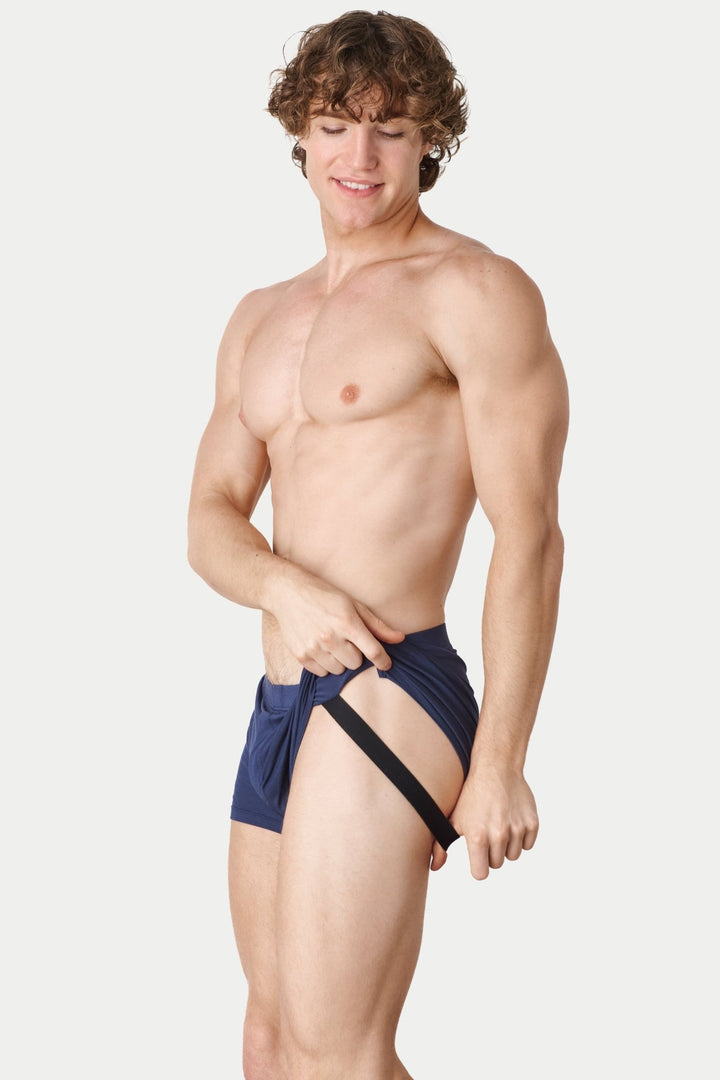 FUSION Jock Boxers - Navy - AWRY
