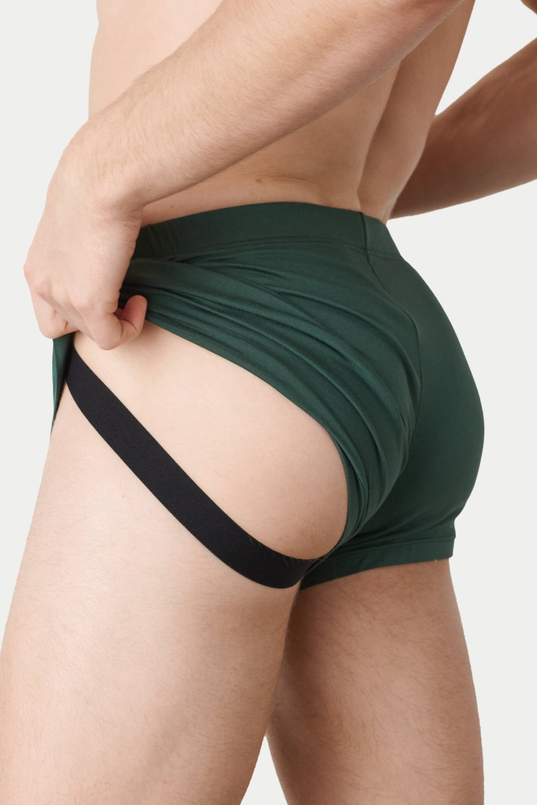 FUSION Jock Boxers - Pine Green - AWRY