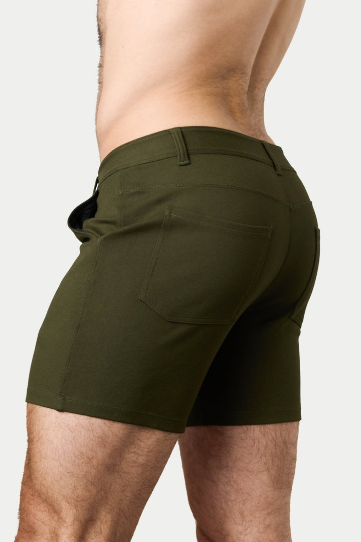 HAMPTON Shorts - Army Green - AWRY