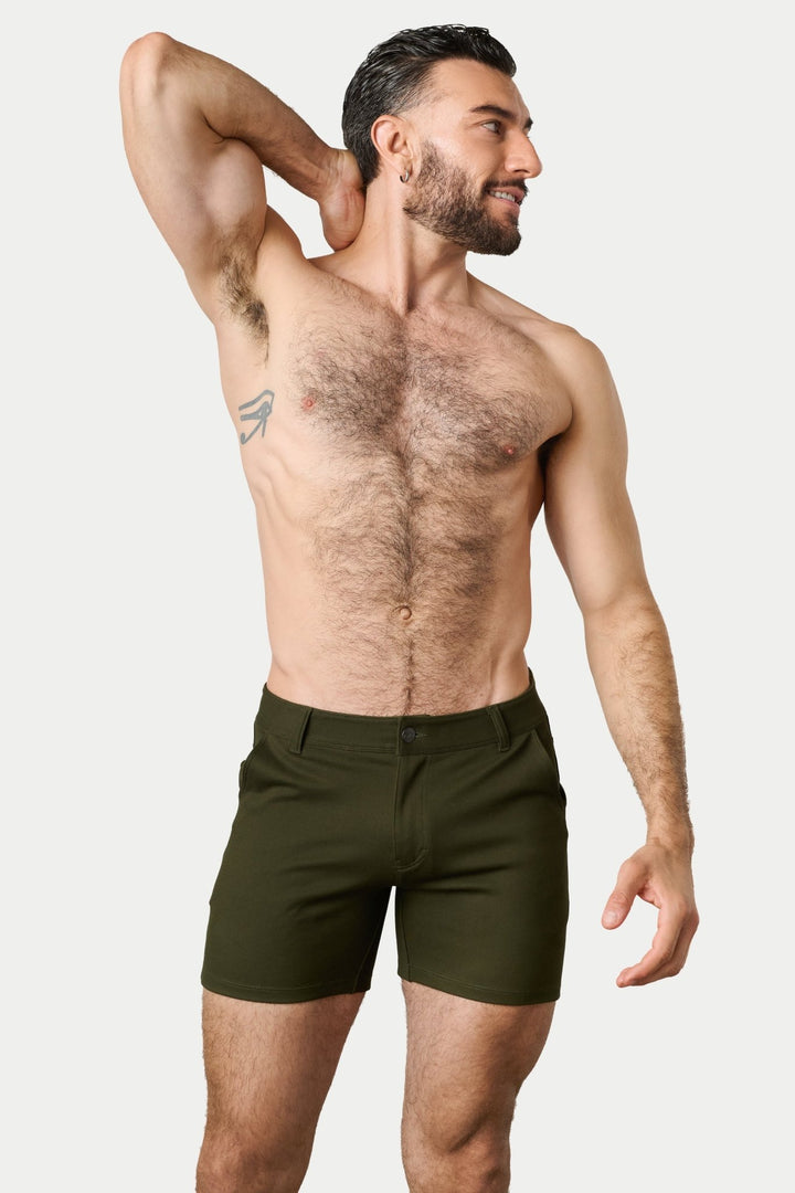 HAMPTON Shorts - Army Green - AWRY