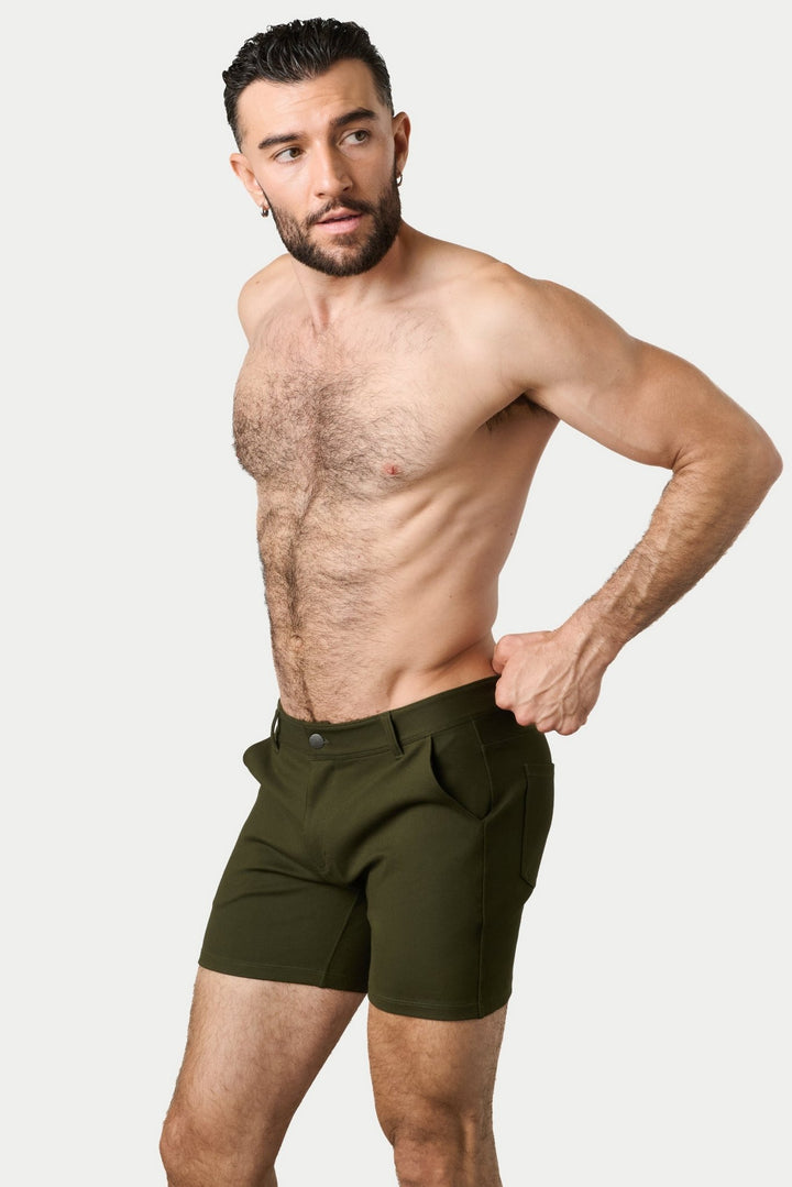 HAMPTON Shorts - Army Green - AWRY