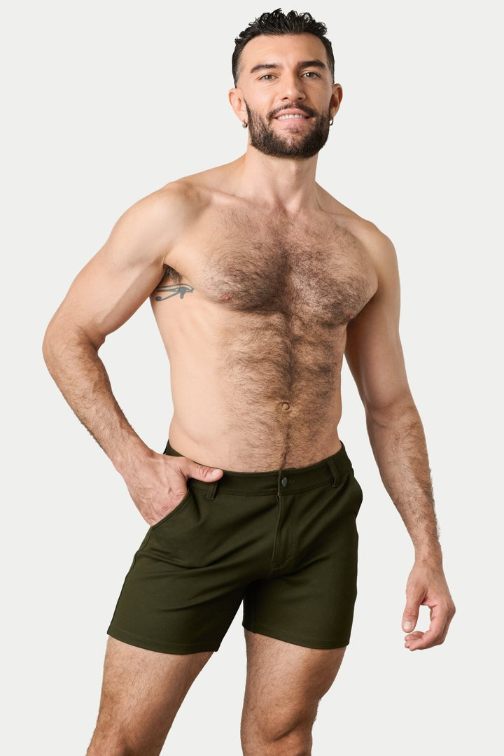 HAMPTON Shorts - Army Green - AWRY