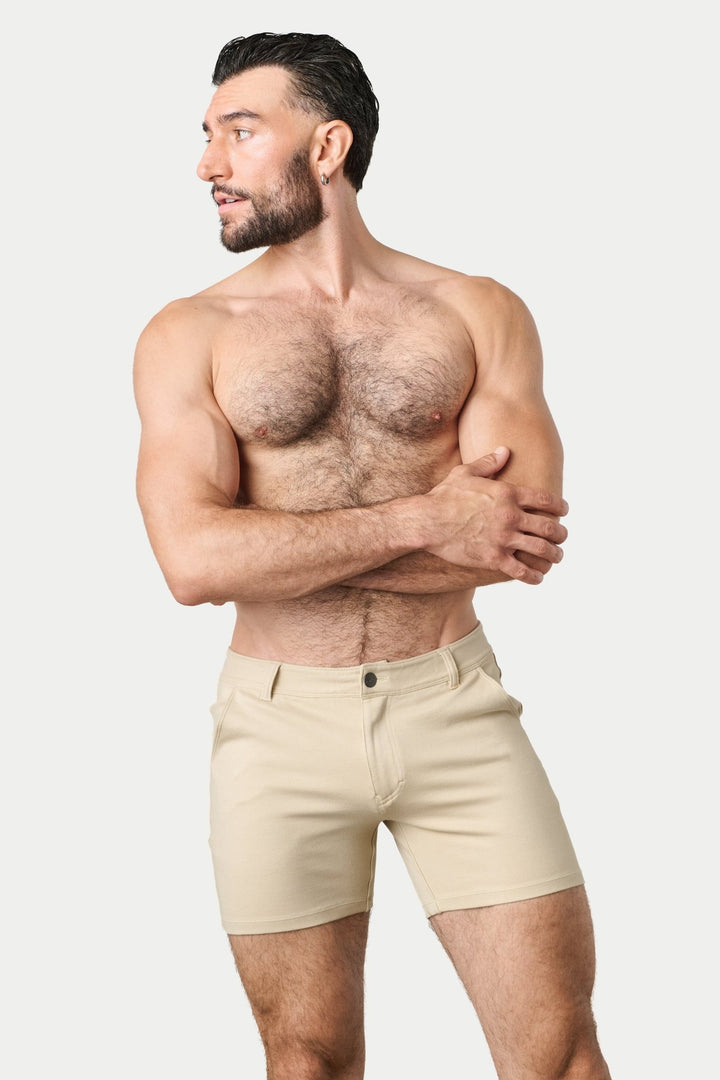 HAMPTON Shorts - Khaki - AWRY