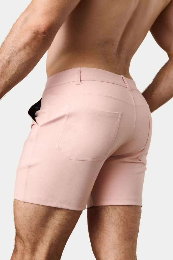HAMPTON Shorts - Soft Pink - AWRY