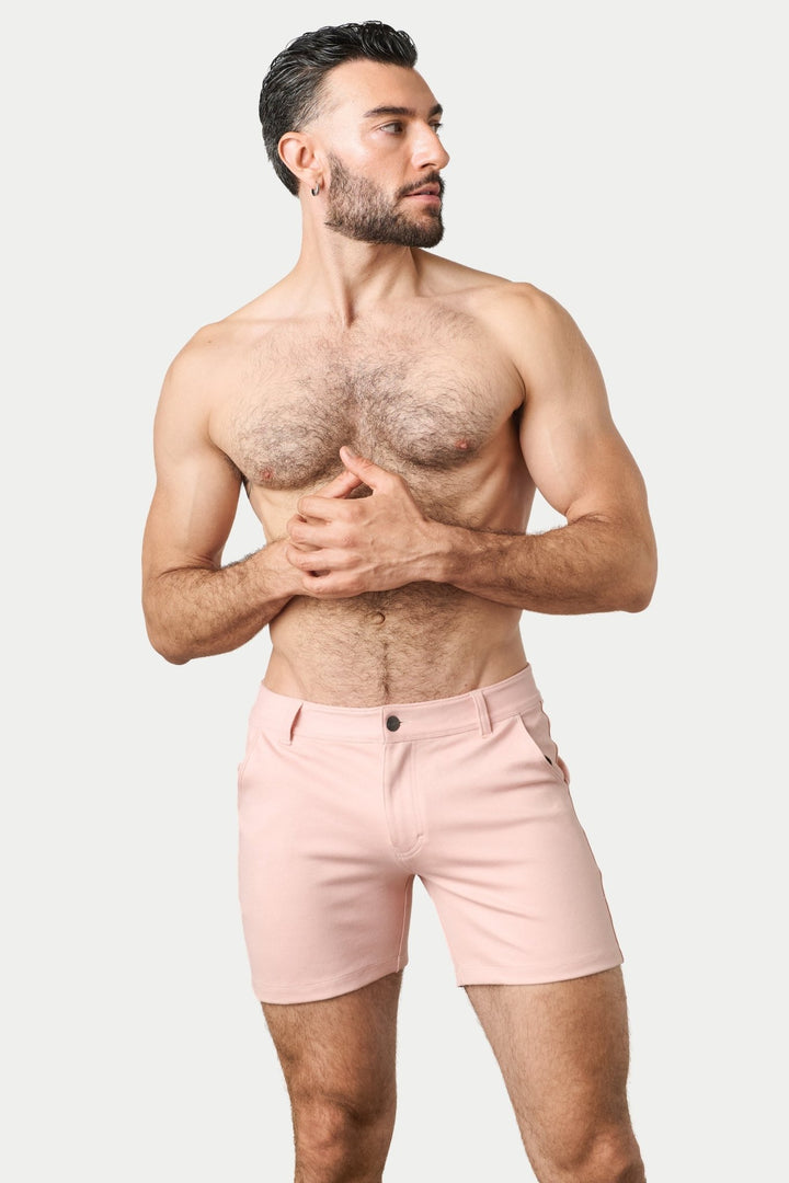 HAMPTON Shorts - Soft Pink - AWRY