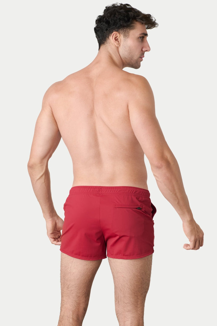HYBRID Shorts - Ruby - AWRY