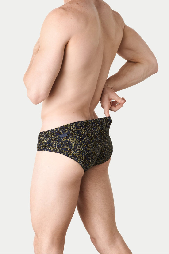 ICON Classic Swim Brief - Linework - AWRY