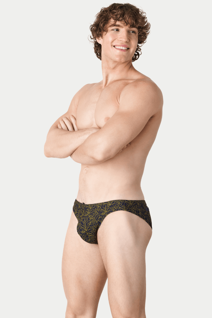 ICON Contour Swim Brief - Linework - AWRY
