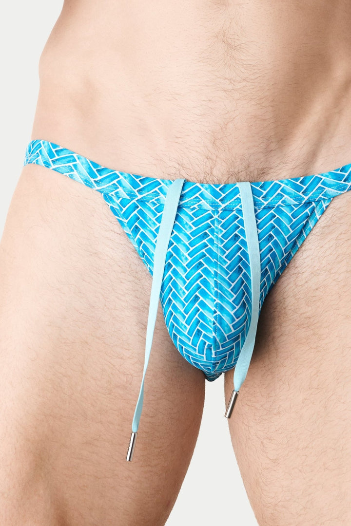 ICON Swim Tanga - Herringbone - AWRY