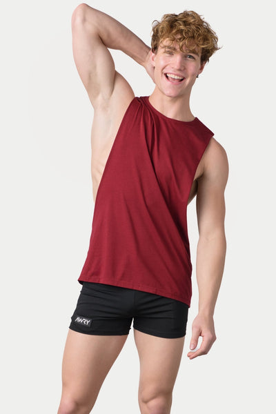 IMPACT Tank - Maroon - AWRY