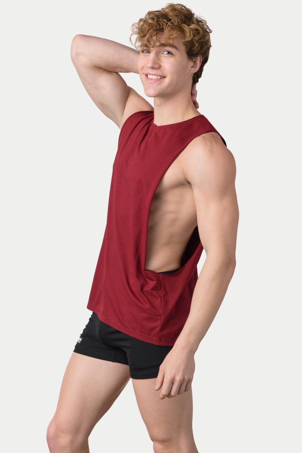 IMPACT Tank - Maroon - AWRY