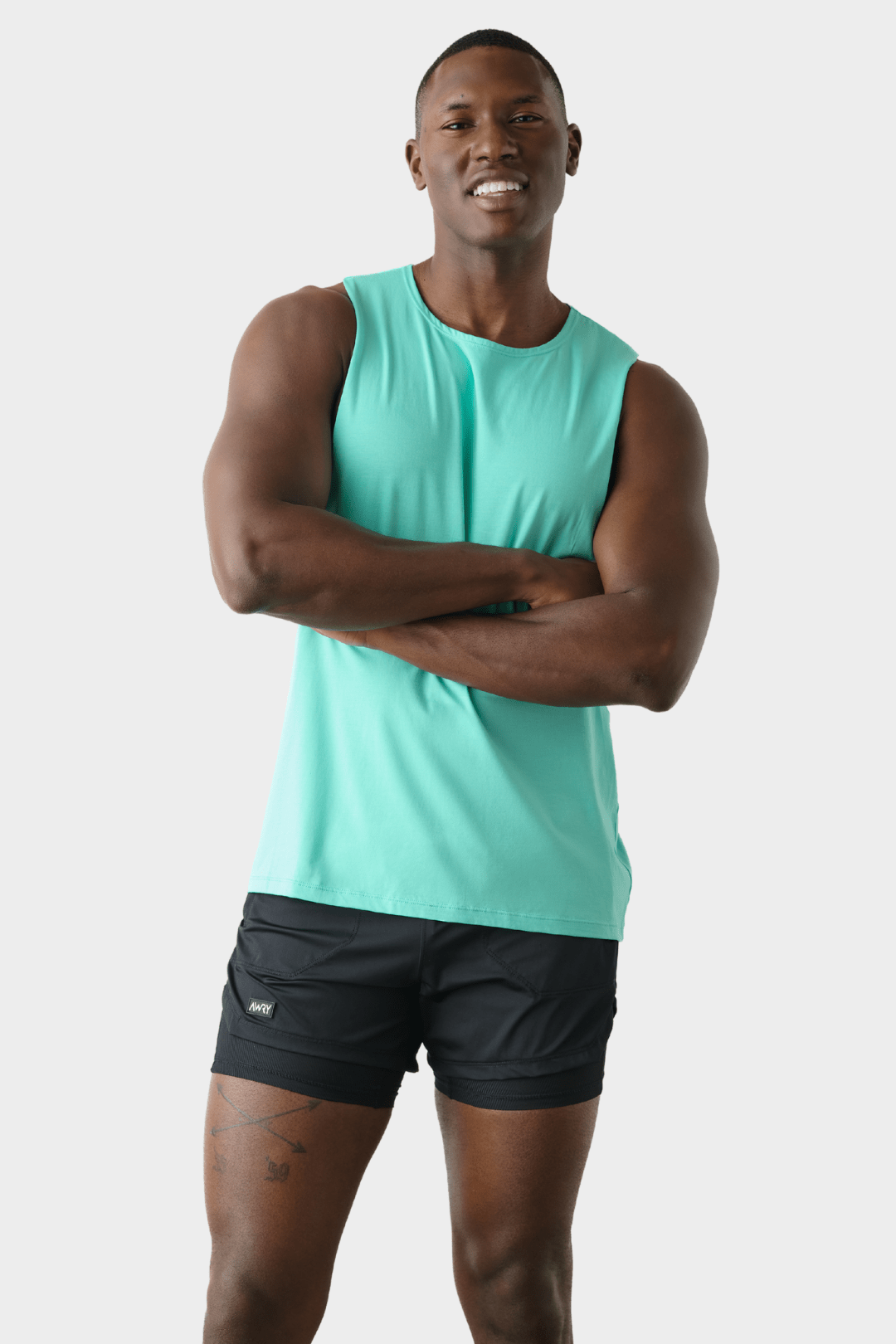 IMPACT Tank - Turquoise - AWRY