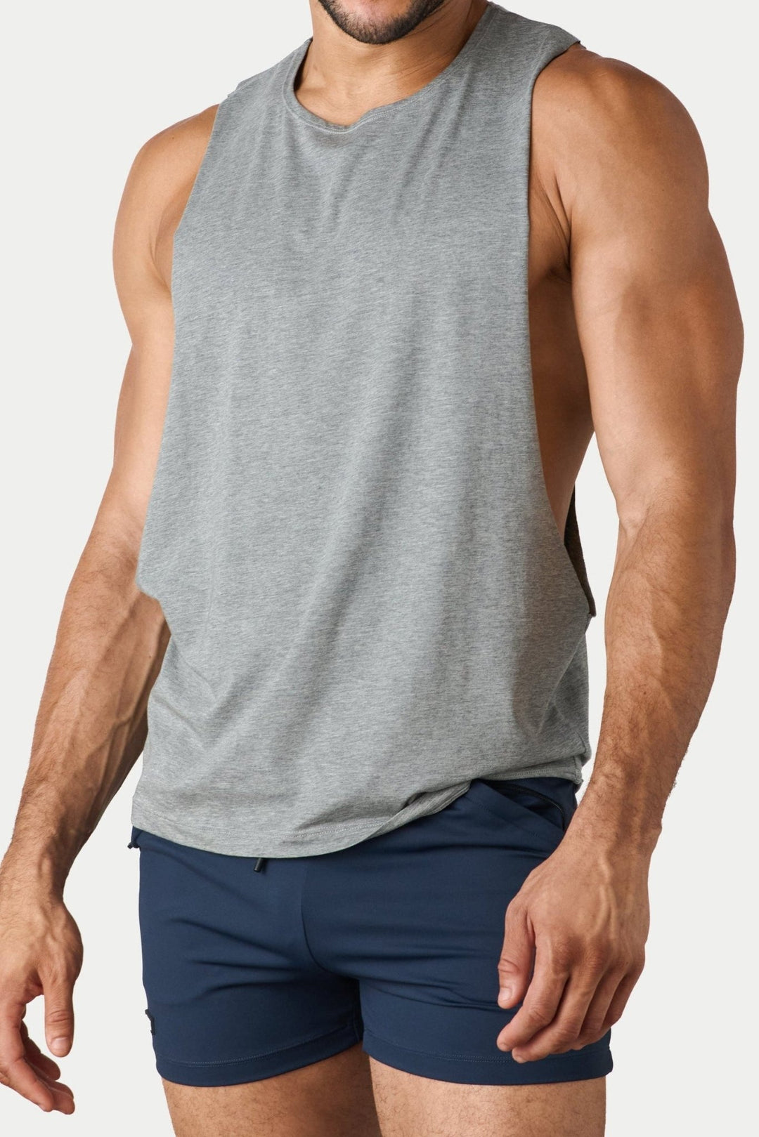 IMPACT Tank V2 - Heather Gray - AWRY