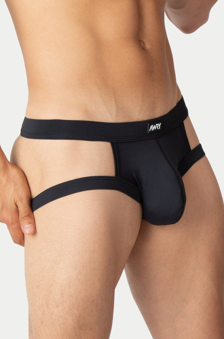 IMPULSE Jock Thong - Black - AWRY