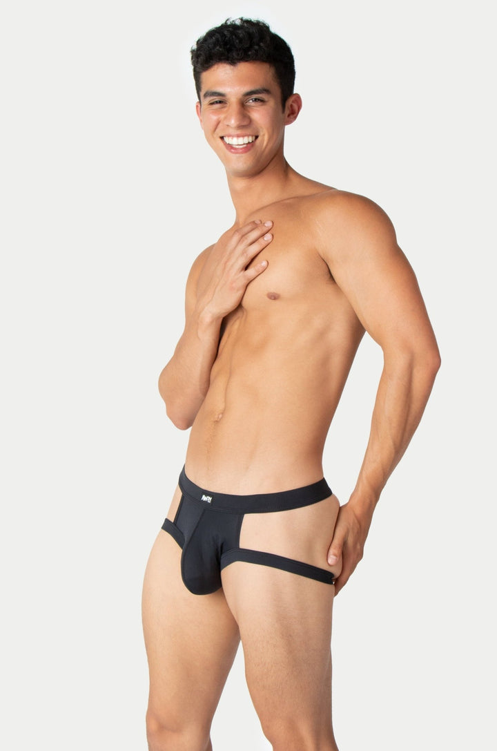 IMPULSE Jock Thong - Black - AWRY