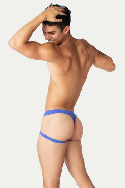 IMPULSE Jock Thong - Iris Blue - AWRY