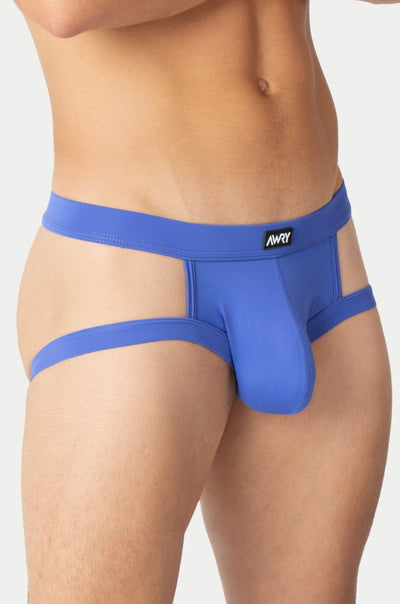 IMPULSE Jock Thong - Iris Blue - AWRY
