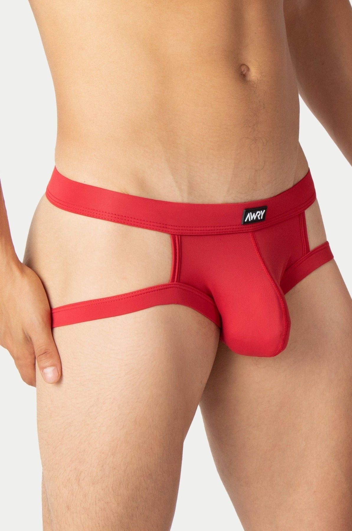 Impulse Jock Thong In Red AWRY impulse-jock-thong-in-red-awry