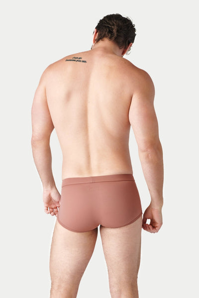 LAGOON Swim Sunga - Sienna Brown - AWRY
