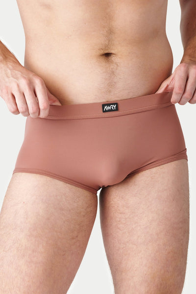 LAGOON Swim Sunga - Sienna Brown - AWRY